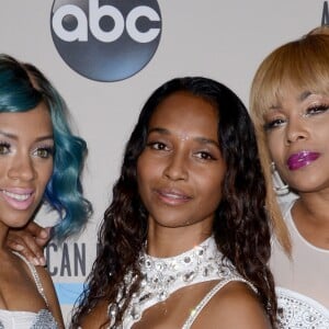Lil' Mama, T-Boz, Chilli du groupe TLC lors des American Music Awards à Los Angeles, le 24 novembre 2013