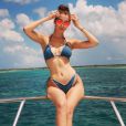 Bella Hadid en vacances sur les Îles Turques-et-Caïques (Instagram le 10 août 2016).