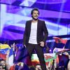 Amir interprète "J'ai cherche" à l'Eurovision 2016. Photo by Karin Törnblom / IBL/ABACAPRESS.COM14/05/2016 - Stockholm