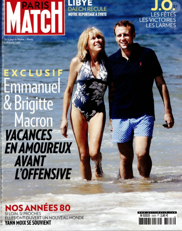 Paris Match, août 2016.