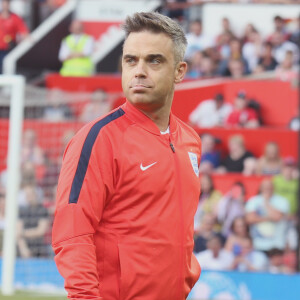 Robbie Williams - Match de football caritatif au stade Old Trafford à Manchester, le 5 juin 2016.  Soccer Aid at Old Trafford on June 5, 2016 in Manchester, England.05/06/2016 - Manchester