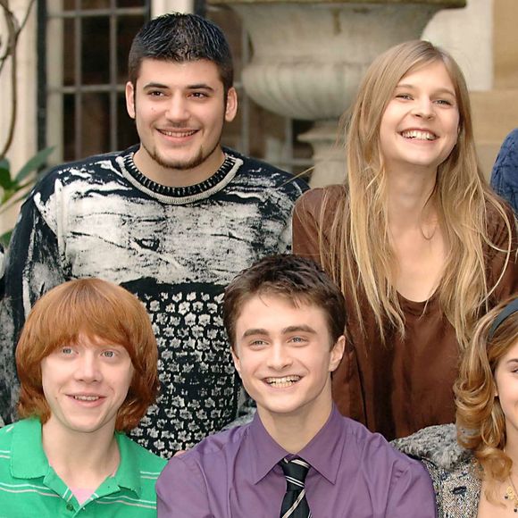 Le cast de La Coupe de Feu à Londres en octobre 2005.