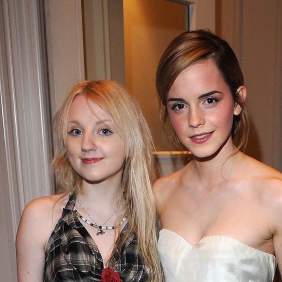 Evanna Lynch, Emma Watson et Katie Leung à Londres en mars 2008.