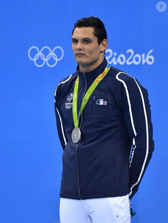 Florent Manaudou aux Jeux Olympiques de Rio, le 12 août 2016