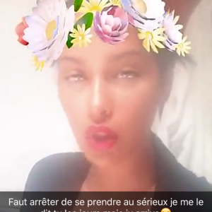 Ayem Nour se dévoile sur Snapchat, samedi 13 août 2016