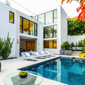 Photo de la villa de Kendall Jenner située à Hollywood Hills, à Los Angeles. Le top a acquis cette propriété en juin 2016 pour la somme de 6,9 millions de dollars.