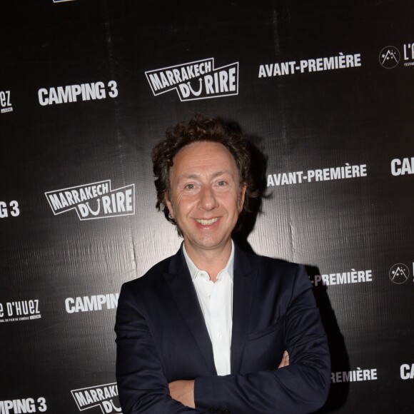 Exclusif - Stéphane Bern - Avant-première du film "Camping 3" dans le cadre du Marrakech du rire à Marrakech le 3 juin 2016. © Rachid Bellak / Bestimage