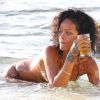 Rihanna à la Barbade en décembre 2013