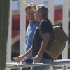 Exclusif - Rande Gerber et George Clooney arrivent à Cabo San Lucas pour passer des vacances le 10 avril 2014