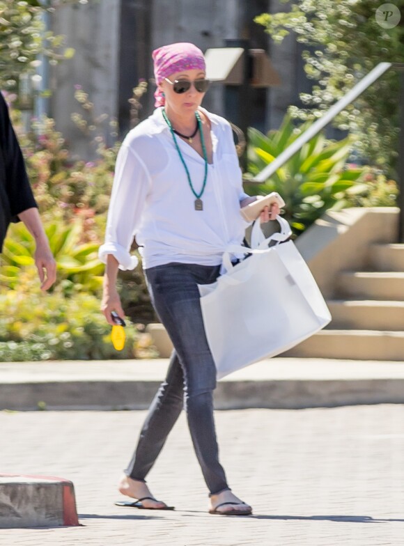 Exclusif - Shannen Doherty à Malibu, le 26 juillet 2016.