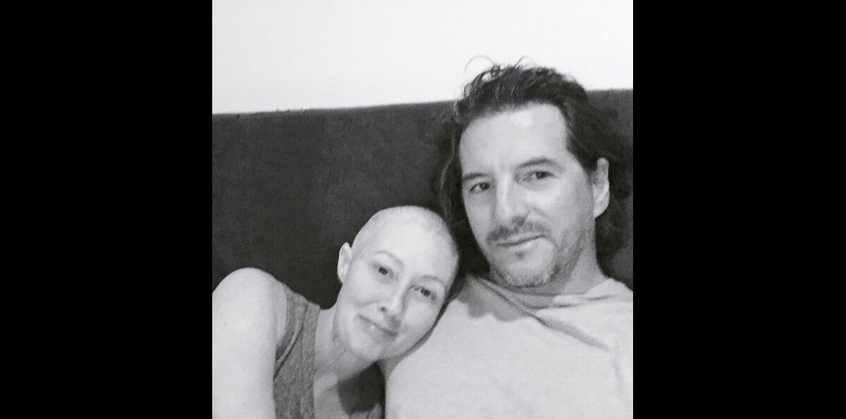 Photo : Shannen Doherty et son mari Kurt Iswarienko sur une photo
