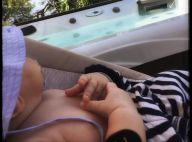 Ingrid Chauvin : Son petit Tom profite des vacances au soleil