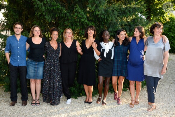 Benjamin Siksou, Alice Belaïdi, guest, Sophie Marceau, Eye Haidara, Nailia Harzoun, Aurore Broutin enceinte, Anne Le Ny - 9ème Festival du Film Francophone d'Angoulême - Jour 5, le 26 août 2016. © Coadic Guirec/Bestimage