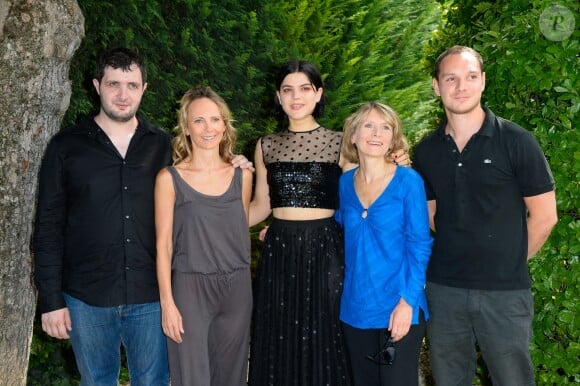 Karim Leklou, Delphine Coulin, Soko, Muriel Coulin et Alexis Manenti  -  9ème Festival du Film Francophone d'Angoulême - Jour 5, le 26 août 2016. © Coadic Guirec/Bestimage