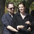 Giovanni Ribisi et sa femme Agyness Deyn se promenent en amoureux a Los Feliz, le 10 mars 2013.