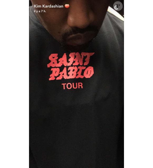 Kanye West sur Snapchat le 30 août 2016