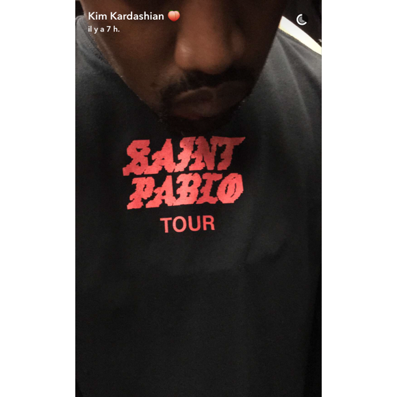 Kanye West sur Snapchat le 30 août 2016