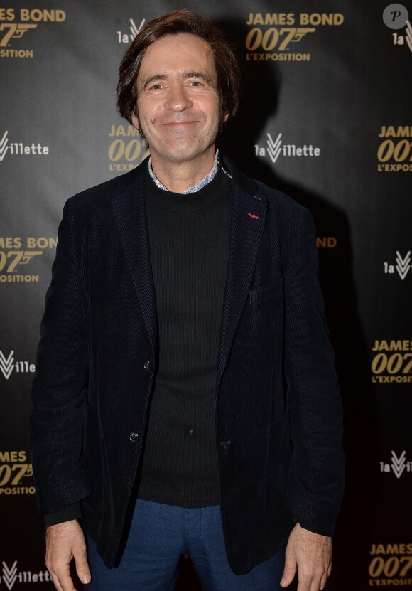 Thierry Samitier - Vernissage de "James Bond 007 l'exposition - 50 ans de style Bond" à la grande Halle de la Villette à Paris, le 14 avril 2016. © Veeren/Bestimage