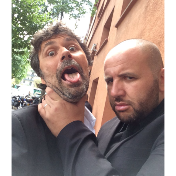 Les chroniqueurs de TPMP, le 1er septembre 2016 sur Twitter. Ici Christophe Carrière et Mokhtar.