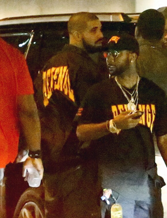 Rihanna et Drake ont passé la soirée au E11EVEN nightclub à Miami, le 31 août 2016.