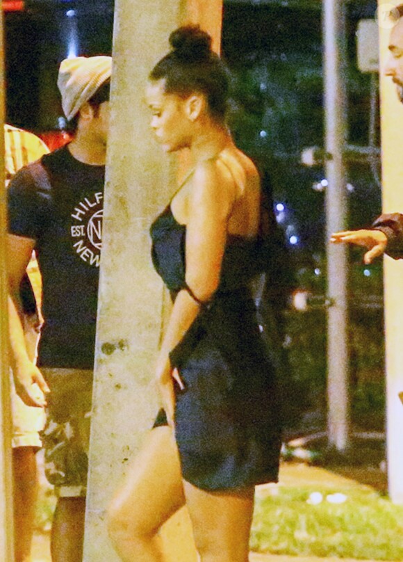 Rihanna et Drake ont passé la soirée au E11EVEN nightclub à Miami, le 31 août 2016.