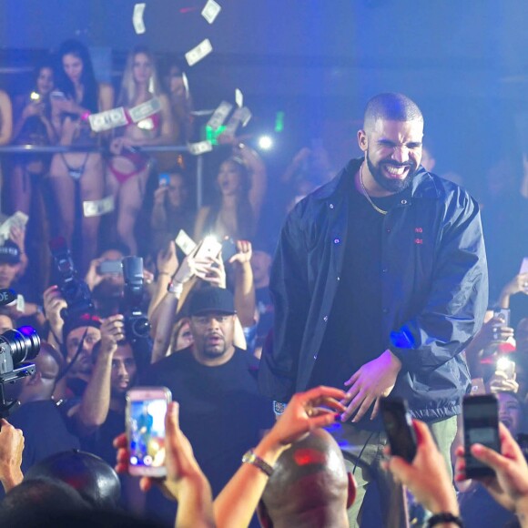 Drake lors de son concert au E11EVEN à Miami le 31 août 2016