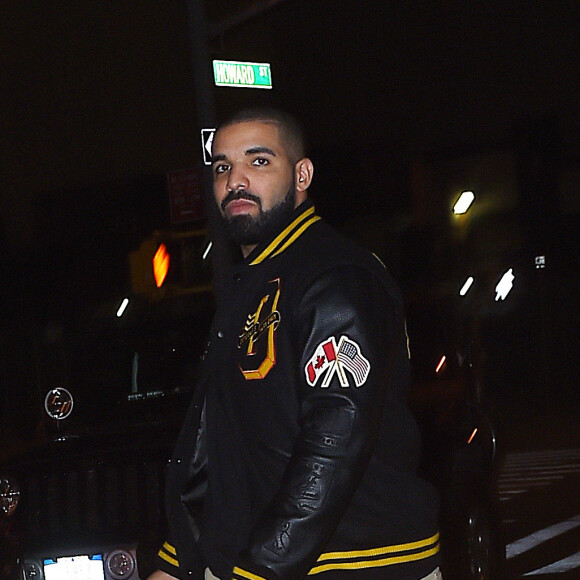 Rihanna et Drake à la sortie du restaurant Nobu à New York le 29 août 2016
