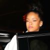 Rihanna et Drake à la sortie du restaurant Nobu à New York le 29 août 2016