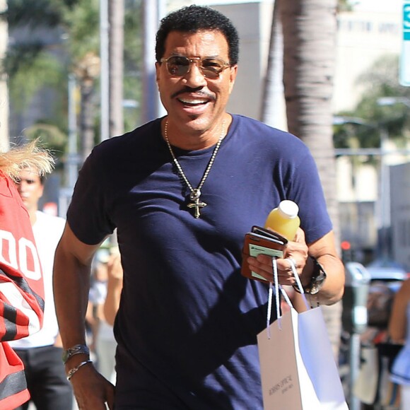 Lionel Richie et s fille Sofia Richie passent la journée ensemble à Beverly Hills le 2 septembre 2016.