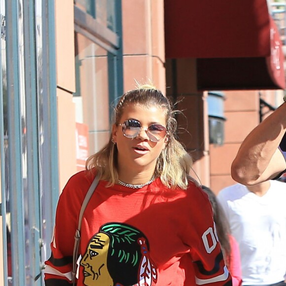 Lionel Richie et s fille Sofia Richie passent la journée ensemble à Beverly Hills le 2 septembre 2016.