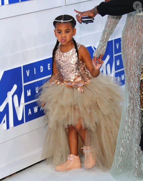 Blue Ivy Carter (la fille de Beyonce Knowles) aux MTV Video Music Awards 2016 à New York, le 28 août 2016