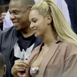 Jay Z et Beyonce au stade Arthur Ashe le 1er septembre 2016