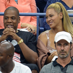 Jay Z et Beyonce au stade Arthur Ashe le 1er septembre 2016