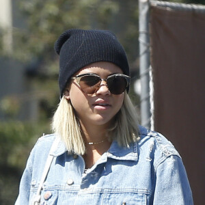 Exclusif - Sofia Richie va déjeuner avec des amis à West Hollywood le 3 septembre 2016.