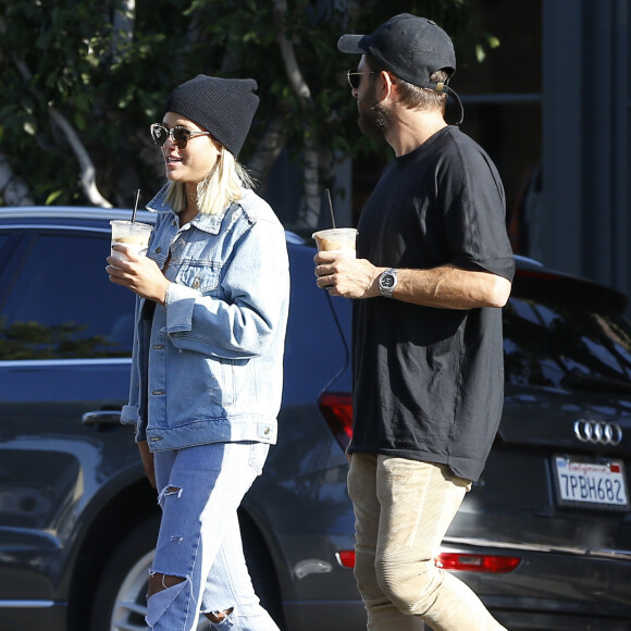 Exclusif - Sofia Richie va déjeuner avec ses amis à West Hollywood le 3 septembre 2016.