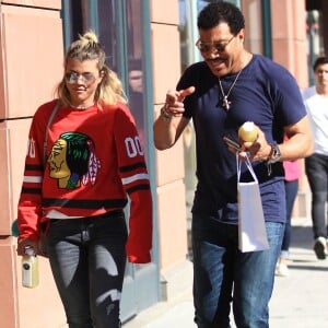 Lionel Richie et sa fille Sofia Richie passent la journée ensemble à Beverly Hills le 2 septembre 2016.