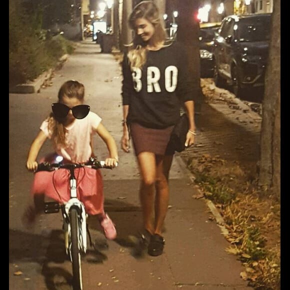 Alexandra Rosenfeld et sa fille Ava sur Instagram, septembre 2016