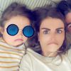 Alexandra Rosenfeld, Ava et Etienne sur Instagram, août 2016