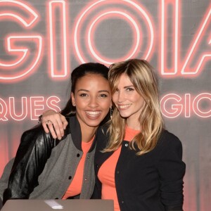 Semi-exclusif - Flora Coquerel et Alexandra Rosenfeld - Les Miss France aux platines du restaurant La Gioia lors de la soirée "Les musiques de la Gioia" à Paris © Rachid Bellak/Bestimage