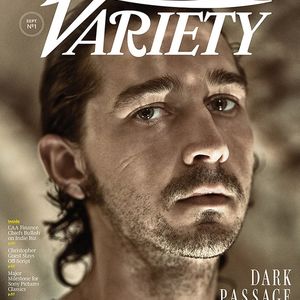 Shia LaBeouf en couverture du dernier Variety.