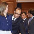 Le roi Felipe VI et la reine Letizia d'Espagne présidaient le 7 septembre 2016 à la commémoration du centenaire de la naissance de l'écrivain espagnol Camilo José Cela au siège de l'Institut Cervantes à Madrid et ont inauguré à cette occasion une exposition rendant hommage à l'auteur Nobel de littérature 1989, disparu en 2002.
