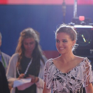 Natalie Portman, dans une robe Valentino, lors de la première du film ''Jackie'' pendant le 73ème Festival du Film de Venise, la Mostra, le 7 septembre 2016.