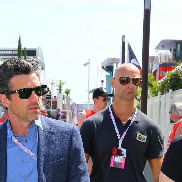 Patrick Dempsey lors du Grand Prix de Formule 1 de Monaco, le 28 mai 2016. © Bruno Bebert/Bestimage