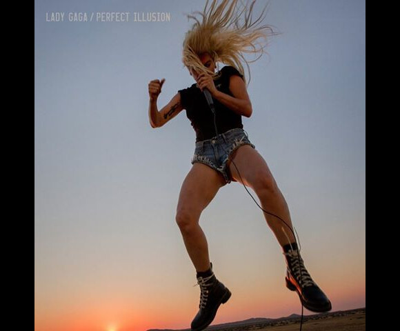 Pochette du single "Perfect Illusion", dévoilé le 9 septembre 2016.