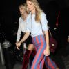 Taylor Swift et Martha Hunt à Manhattan, New York, le 9 septembre 2016.