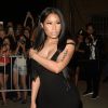 Nicki Minaj arrive au Pier 94 pour assister au défilé Alexander Wang (collection printemps-été 2017). New York, le 10 septembre 2016.