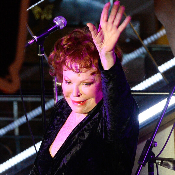 La chanteuse Régine - Soirée d'inauguration de l'exposition PARIS! au Bon Marché à Paris le 7 septembre 2016. Le célèbre magasin de la Rive gauche porte haut et fort les couleurs tricolores en dédiant son exposition automnale à la Ville Lumière. Vestiaire casual chic, gourmandises typiques, cosmétiques adorés des Frenchies... L'essentiel pour la jouer comme une Parisienne. © Coadic Guirec/Bestimage