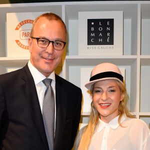 Patrice Wagner , Président du groupe Le Bon Marché , Marilou Berry - Soirée d'inauguration de l'exposition PARIS! au Bon Marché à Paris le 7 septembre 2016. Le célèbre magasin de la Rive gauche porte haut et fort les couleurs tricolores en dédiant son exposition automnale à la Ville Lumière. Vestiaire casual chic, gourmandises typiques, cosmétiques adorés des Frenchies... L'essentiel pour la jouer comme une Parisienne. © Coadic Guirec/Bestimage