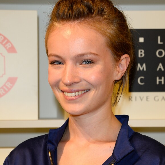 Diane Rouxel - Soirée d'inauguration de l'exposition PARIS! au Bon Marché à Paris le 7 septembre 2016. Le célèbre magasin de la Rive gauche porte haut et fort les couleurs tricolores en dédiant son exposition automnale à la Ville Lumière. Vestiaire casual chic, gourmandises typiques, cosmétiques adorés des Frenchies... L'essentiel pour la jouer comme une Parisienne. © Coadic Guirec/Bestimage