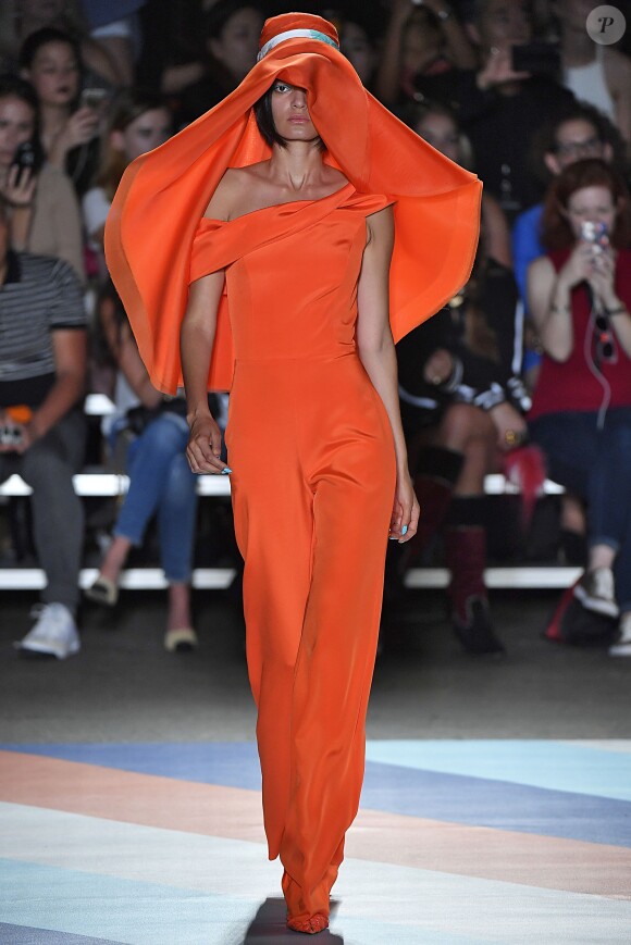 Model attends NY: Christian Siriano RTW Spring Summer 2017 on September 10, 2016 in New York City, USA. Photo by Jonas Gustavsson/DDP USA/ABACAPRESS.COM12/09/2016 - New York City
